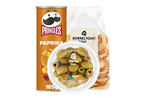 Aperitiefhapjes, chips, snacks