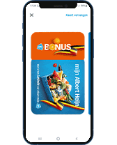 Bekijk je digitale Bonuskaart in de Mijn Albert Heijn app!