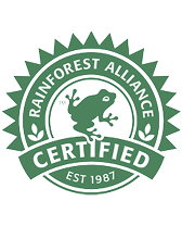 Lees meer over het Rainforest Alliance-keurmerk dat Albert Heijn voert.