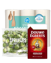 Alle boodschappen voor in zorginstellingen doe je bij Albert Heijn op 't werk.