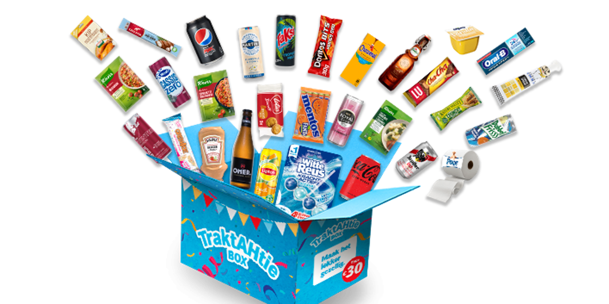 Rarara... Wat zit er in de 1ste TraktAHtiebox?