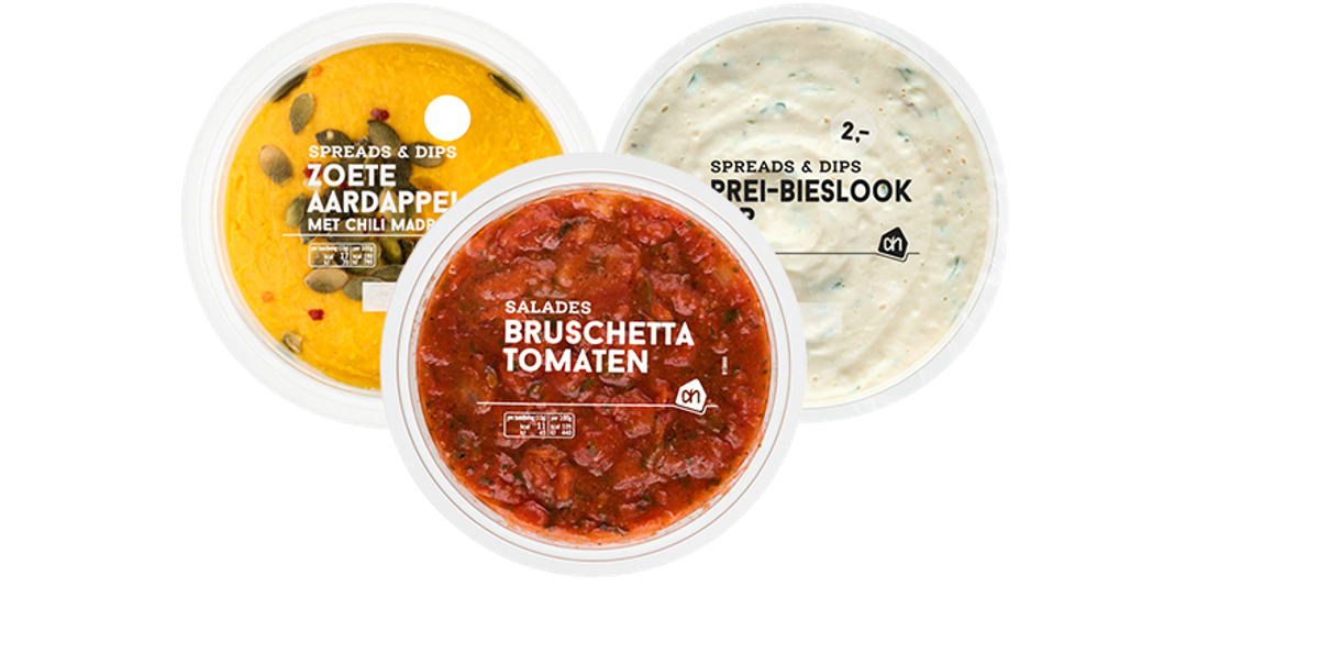 Aan de apéro met dips & spreads