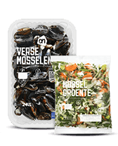 Bestel de lekkerste mosselen bij Albert Heijn!