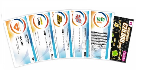 Loterij- en krasloten van Nederlandse Loterij en Staatsloterij