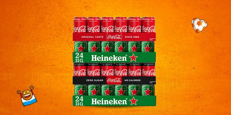 Scoor de lekkerste borrelproducten voor het EK bij Albert Heijn.
