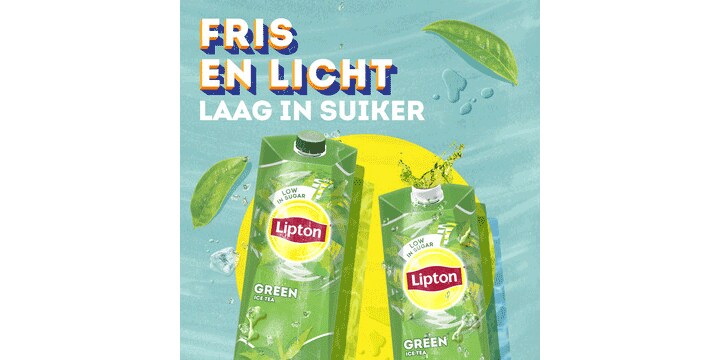 Maak van de kerstborrel een feestje met Lipton Ice Tea.