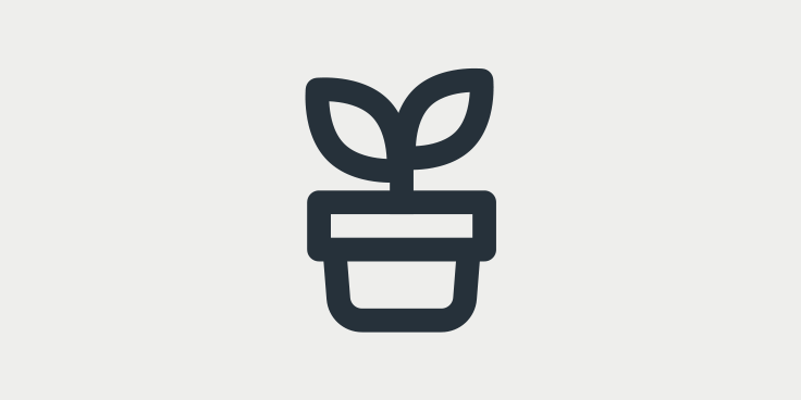 Illustratie van een plant