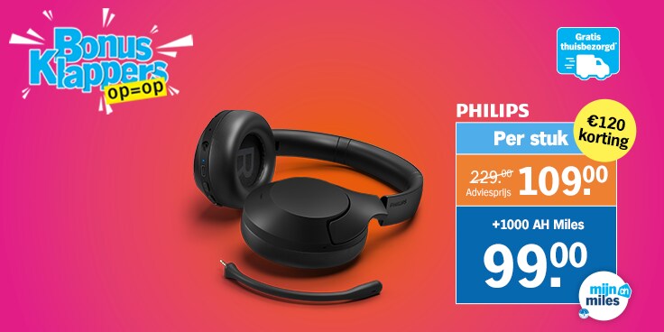 Scoor deze week megascherpe deals met Bonusklappers bij Albert Heijn.