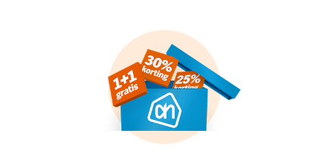 Albert Heijn kortingsacties met 1+1 gratis, 30% en 25% korting