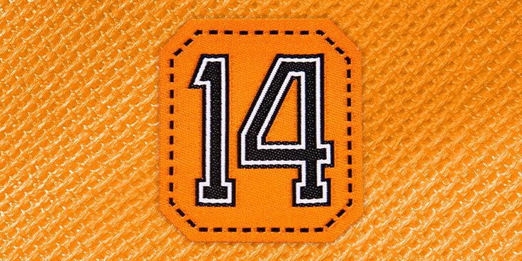 14 Oranje patch