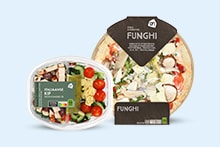 Salades, pizza en maaltijden