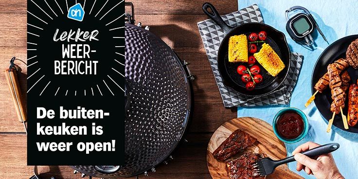 Bestel je barbecue en accessoires bij Albert Heijn