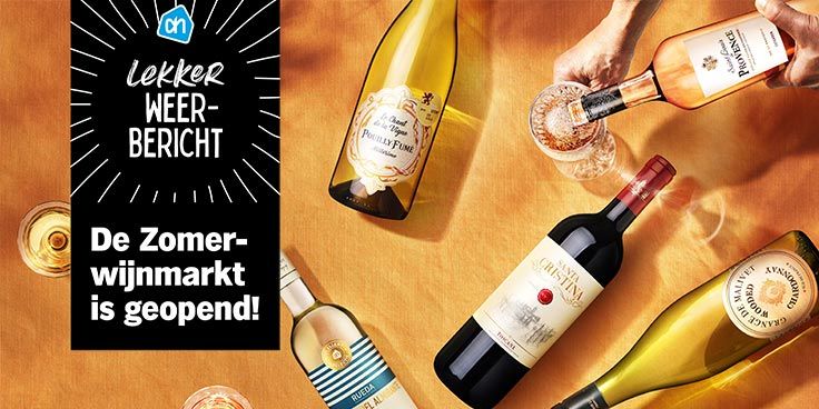 Voordelige zomerwijnen in de zomerwijnmarkt van Albert Heijn