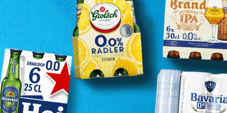 Alcoholvrij dranken voor dry januari bestellen bij Albert Heijn