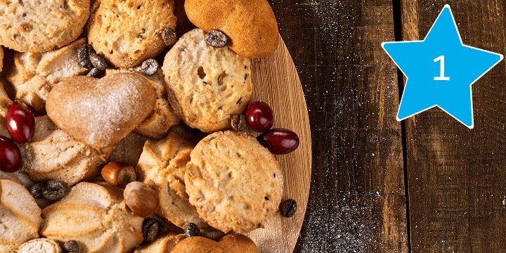 Alles voor het bakken van zandkoekjes bestel je bij Albert Heijn