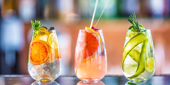 Gin Tonic cocktail voor bij de barbecue bij Albert Heijn