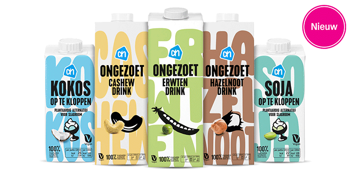De meeste en nieuwe keuze in plantaardige producten