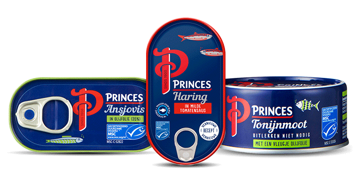 Princes vis in blik bestellen bij Albert Heijn