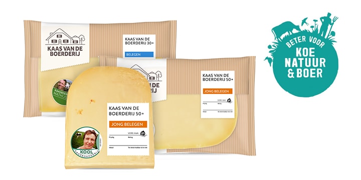 Boerderijkaas uit Nederland bij Albert Heijn