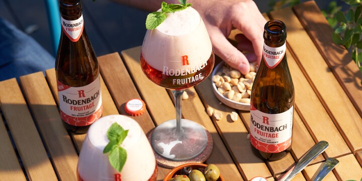 Heerlijk fruitig bier voor in het zonnetje.