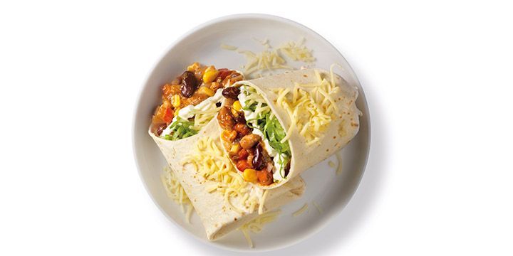 Mexicaanse burrito met kruiden van Verstegen bij Albert Heijn