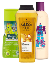 Shampoo en haarspray van Etos zoals Gliss Kur oil nutritive en Aussie hydrate miracle shampoo vind je bij Albert Heijn