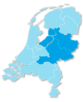 Landkaart Streeckgenoten Oost-Nederland