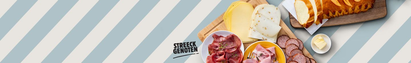 De lekkerste streekproducten, kaas, vlees, vleeswaren, brood en salades van Streeckgenoten bij Albert Heijn