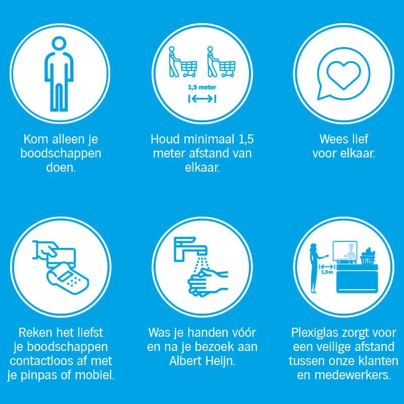 Veilig Winkelen Ook Tijdens Deze Periode Albert Heijn