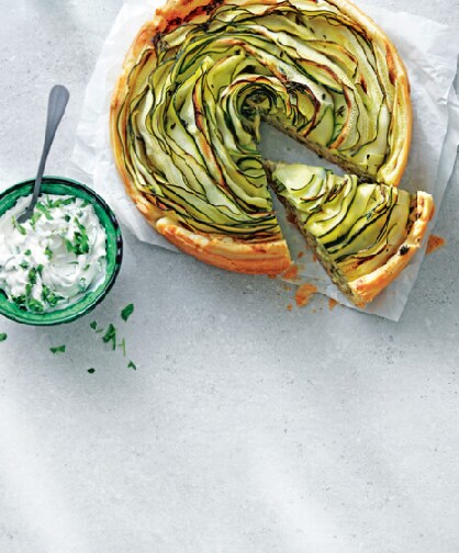 Plantaardige quiche