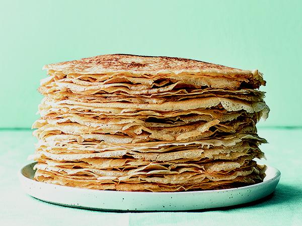 Stapel pannenkoeken