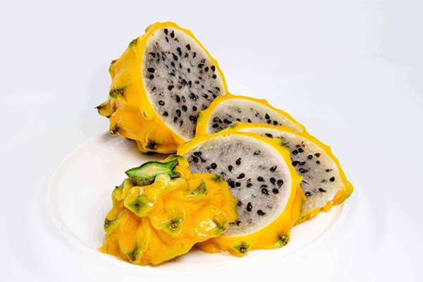 afbeelding van geel drakenfruit