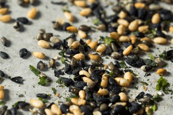 Inzoom op furikake