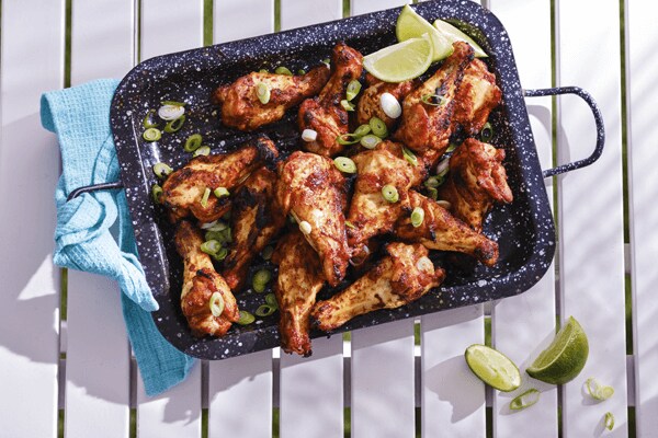 BBQ kipkluifjes met gochujang marinade