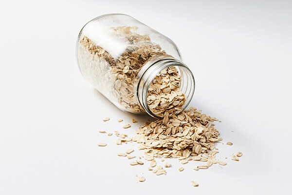 Pot met havermout