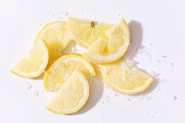Schijfjes citroen