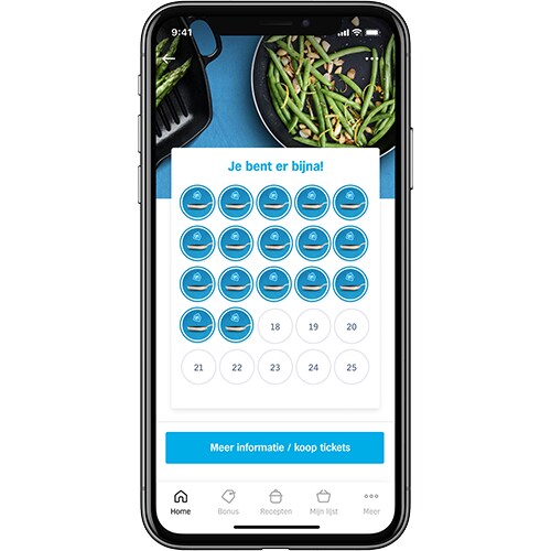 Online sparen in de Mijn AH app