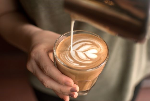 latte art - cortado maken