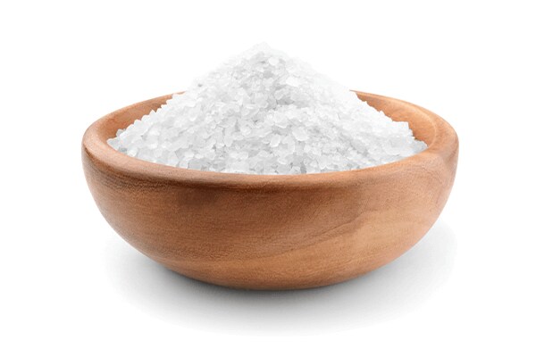 Schaaltje zout