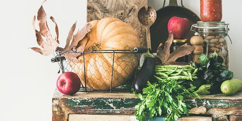 Herfstgroente- en fruit