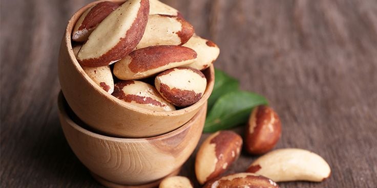 Bakje met paranoten