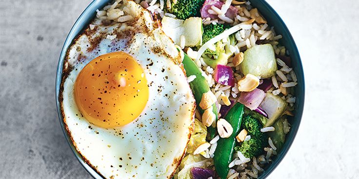 Nasi met een eitje