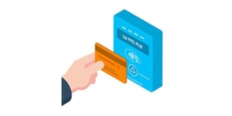 Betaling met een contactloze betaalkaart
