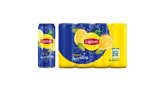 lipton ice tea sparkling 8x33