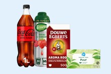 Frisdrank, sappen, koffie en thee