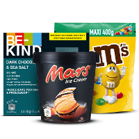 bij €10 aan o.a. M&M's en Mars producten* Een afbeelding van bij €10 aan o.a. M&M's en Mars producten*