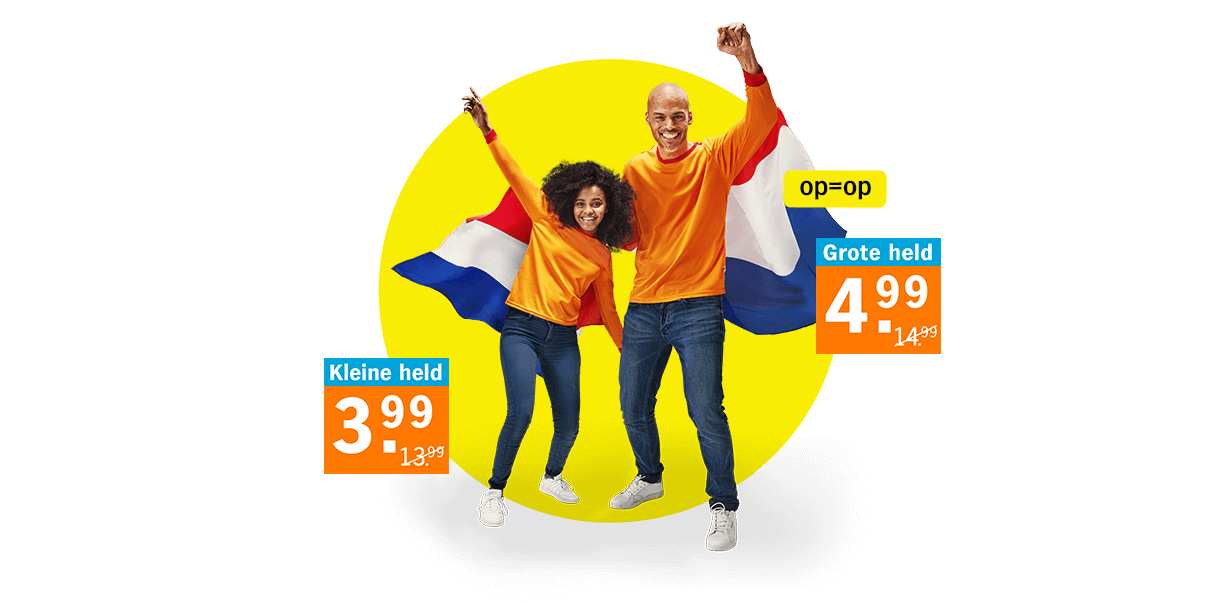 Scoor het Heldenshirt vanaf €3.99