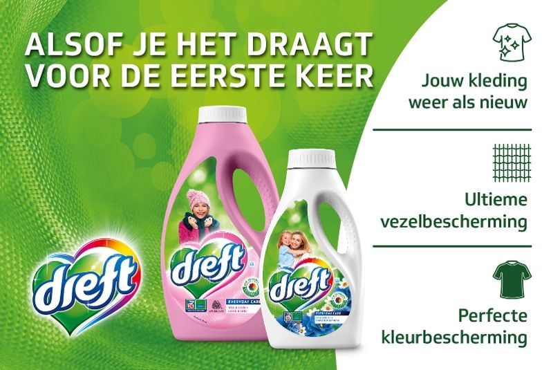 boog regiment Aanpassen Dreft wasmiddelen en wasverzachters | Albert Heijn