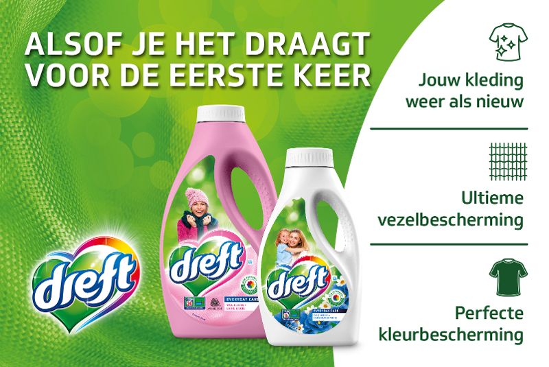 Dreft wasmiddelen en wasverzachters Heijn