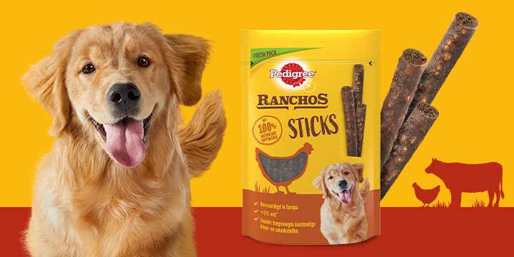 pedigree ranchos sticks